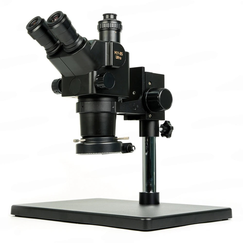 Mr.Yang 85 Ultra 6.3X-68X Continuous Zoom Conversion Trinocular Microscope for Soldering Repair