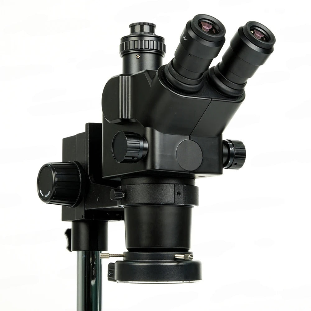 Mr.Yang 85 Ultra 6.3X-68X Continuous Zoom Conversion Trinocular Microscope for Soldering Repair
