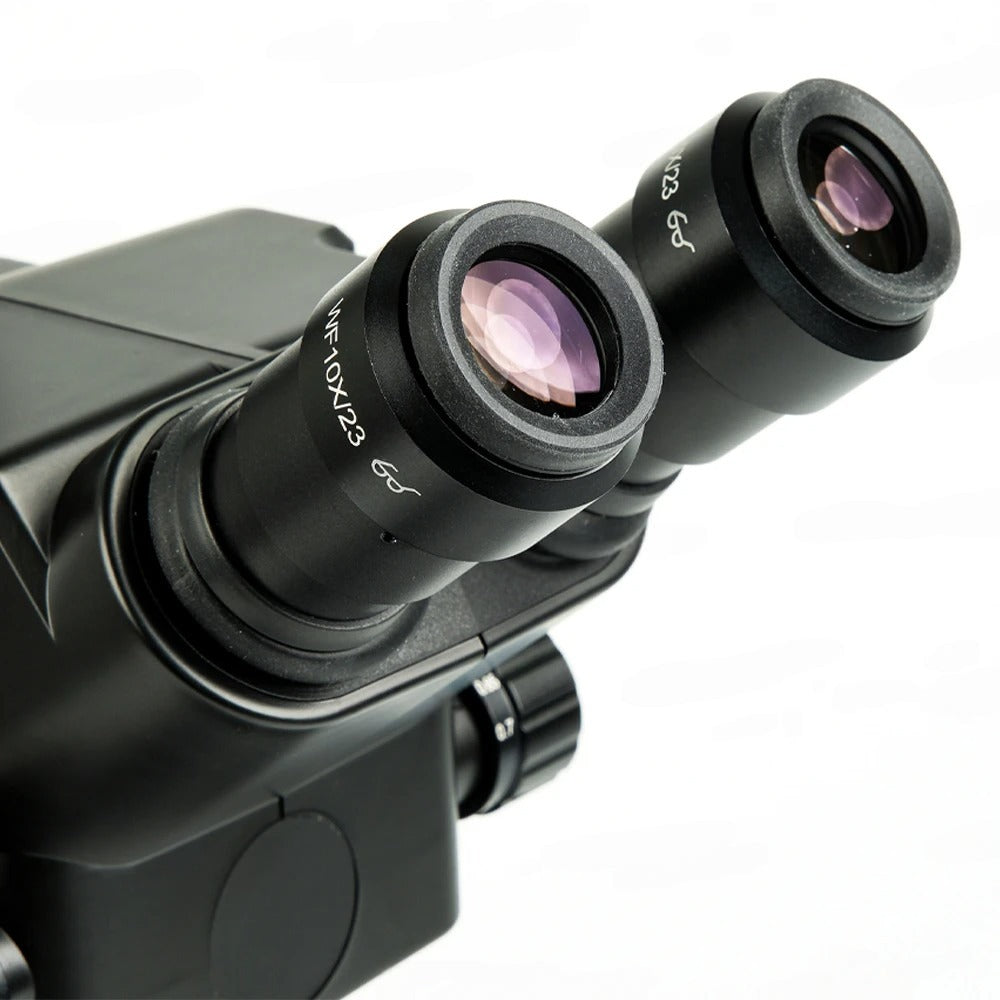 Mr.Yang 85 Ultra 6.3X-68X Continuous Zoom Conversion Trinocular Microscope for Soldering Repair