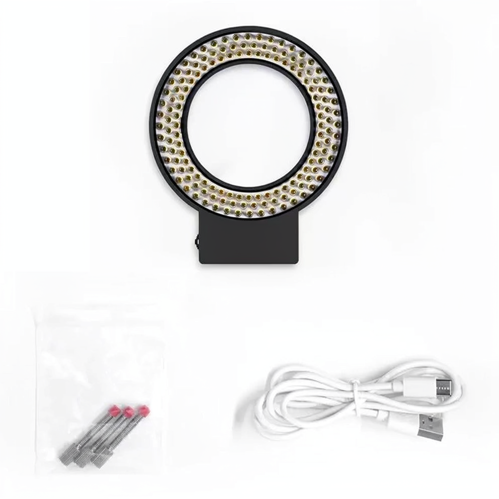 YCS 6558-Zone 144 LEDs Adjustable Brightness Microscope Light with Multi-Zone Lighting System