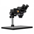 Mr.Yang MY-7050SE 7-50X Synchronous Zoom Binocular Stereo Microscope with Big Base