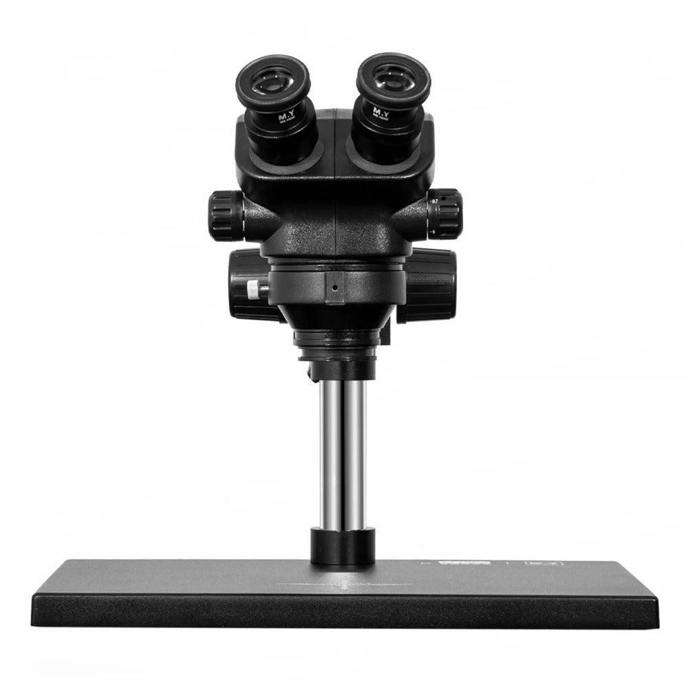 Mr.Yang MY-7050SE 7-50X Synchronous Zoom Binocular Stereo Microscope with Big Base